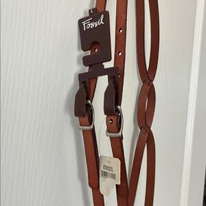 Fossil Brown Belt Accessory